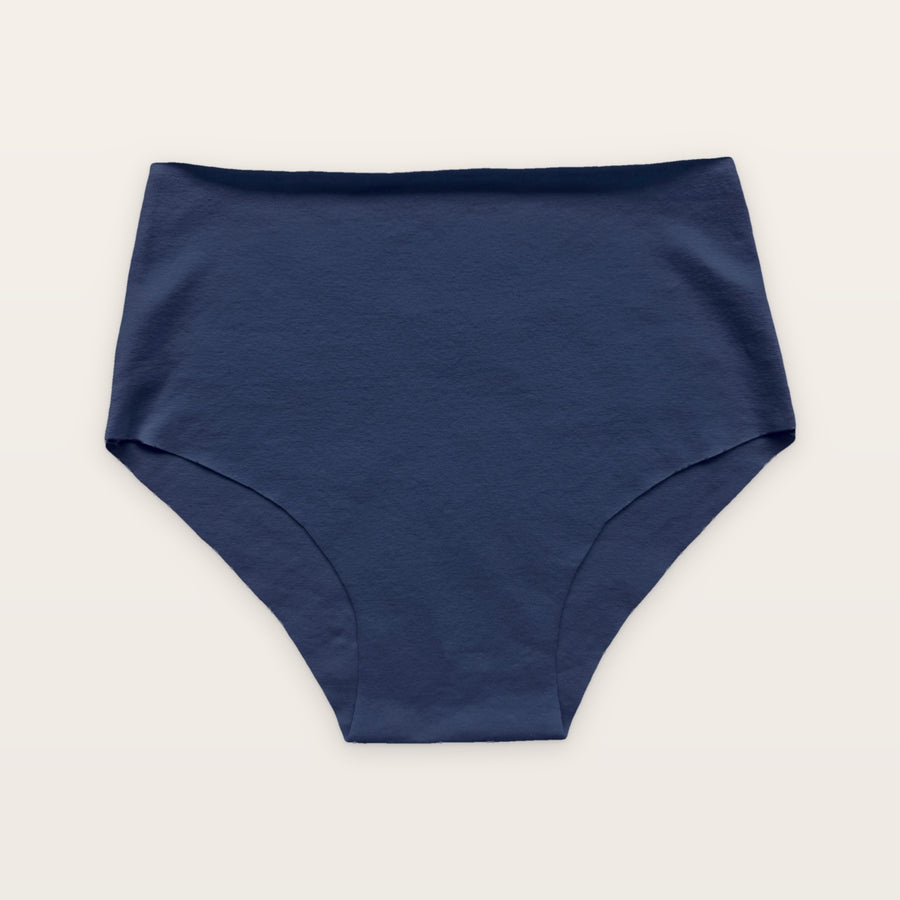 WANINI kids' cotton swim bottom in Navy